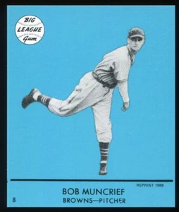 1941 Goudey (Blue 1988 Reprint) #8 Bob Muncrief St. Louis Browns - Picture 1 of 2