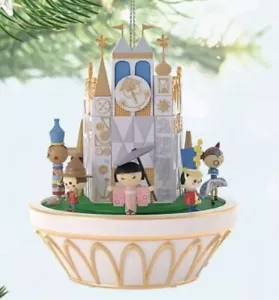 2024 Hallmark Disney It's a Small World The Happiest Cruise Weihnachtsschmuck - Bild 1 von 6