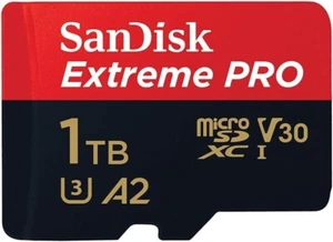 SanDisk Extreme Pro 1TB microSDXC Speicherkarte + SD Adapter, UHS-I, U3, V30 - Bild 1 von 1