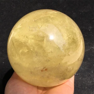 2.9LB Natural Smoky Citrine Sphere Ball Quartz Crystal Healing TB413-CAA-0 - Picture 1 of 12