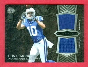2014 BOWMAN STERLING (FB) Donte Moncrief SP JERSEY/2-CLR PATCH RC CARD #BSRDR-DM - Picture 1 of 2