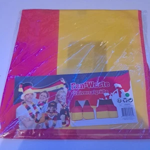 Deutschland Fan Weste EM WM Fanartikel Party Fahne Flagge Kostüm Jacke - Bild 1 von 1