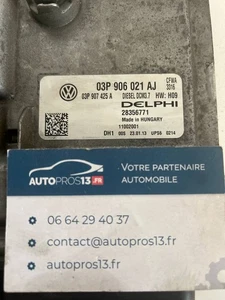 H09 DCM3.7 ECU CALCULATEUR MOTEUR A DECODER VW POLO 1.2TDI 03P906021AJ 28356771 - Imagen 1 de 4