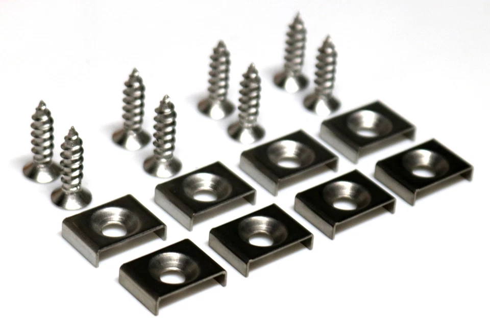 Novo conjunto de montagem de vedação de capô 16 peças / para picape Chevy GMC de 1946-1959 - Imagem 1 de 4