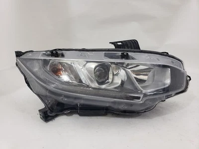 16 17 18 19 2016 2017 2019 HONDA CIVIC HALOGEN HEADLIGHT HEAD LAMP AFTERMARKET - Image 1 of 4