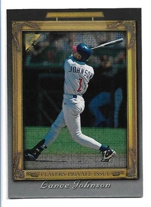 Lance Johnson 1998 Topps Gallery Players Private Issue #PPI46 #008/250 - Cubs - Picture 1 of 2