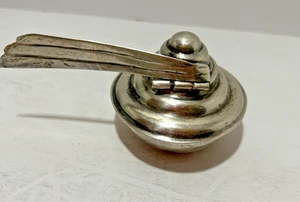 Vintage - Sanborns - Mexico - Silver Ink Well - Rare! - Picture 1 of 11