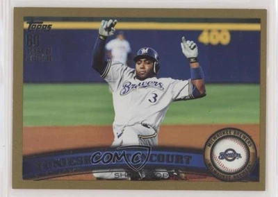 2011 Topps Update Gold /2011 Yuniesky Betancourt #US276 - Image 1 of 2
