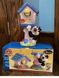 Sylvester & Tweety Looney Tunes By Warner Bros Salt & Pepper Set - New In Box - Picture 1 of 14