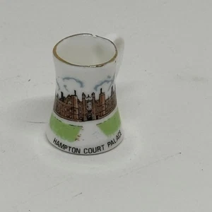 Miniature Vintage Tankard Souvenir of Hampton Court Palace by Jean Manson - Picture 1 of 5