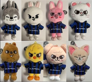 Stray Kids The 4th Album KARMA SKZOO 10CM Official goods PLUSH keyring New - Picture 1 of 26