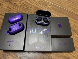 Écouteurs sans fil SAMSUNG GALAXY BTS violet K-Pop limité - Photo 1 sur 6