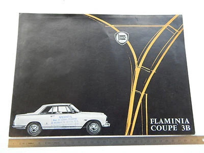 DEPLIANT ORIGINALE LANCIA FLAMINIA 3B COUPE'  COUPE BROCHURE - Immagine 1 di 3