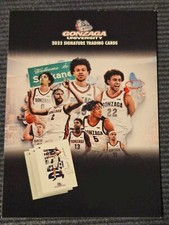 Gonzaga Bulldogs 2023 Onit Signature Trading Cards