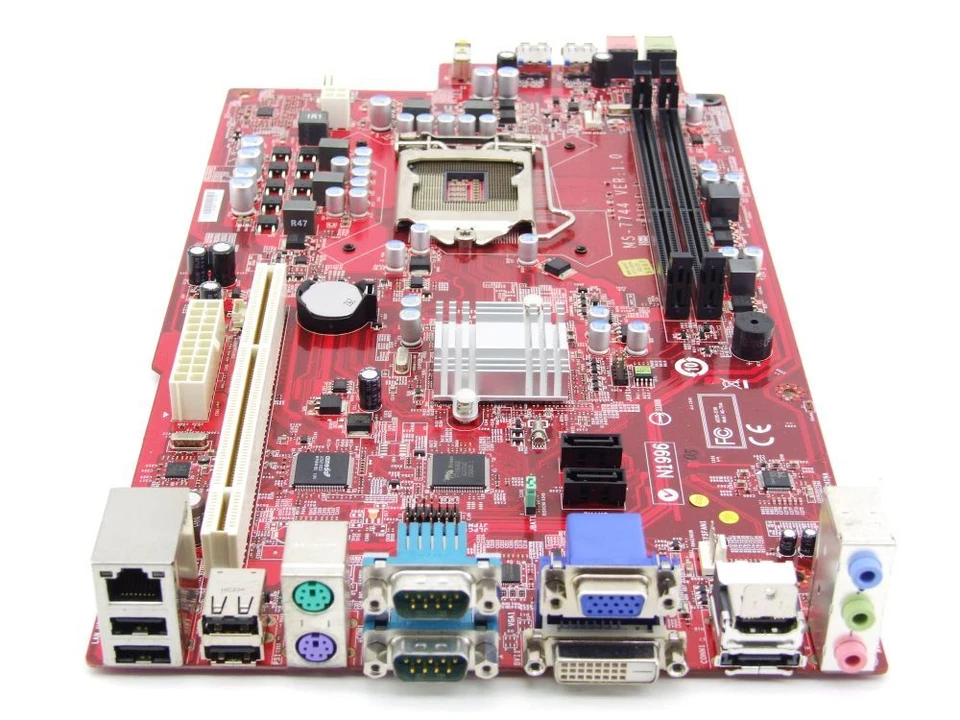 MSI MS-7744 Hetis H61 Ultra System Board Motherboard Intel Socket LGA1155 - Image 1 of 1
