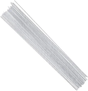 CCINEE 26 Gauge White Floral Wires 16 Inch Stem Wires for Florist Crafts Making - Zdjęcie 1 z 12
