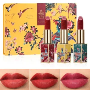 Catkin Rouge Matte Lipstick Waterproof Long Lasting Satin Moisturizing Smooth - Picture 1 of 15