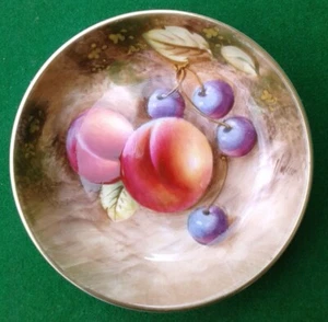 ROYAL WORCESTER ROBERTS PIN DISH - SIGNED - 1965. - Picture 1 of 9