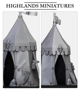 Gallia Tent - Highlands Miniatures -28/32mm scale