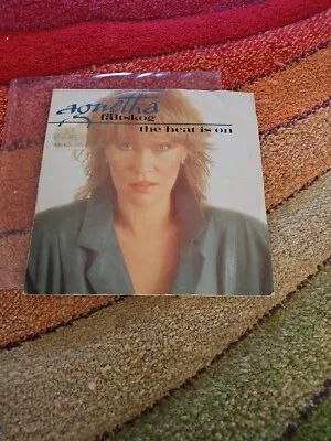 Agnetha Fältskog – The Heat Is On 1 Sided Epic Rare Vinyl Spain EPCA3436 - Image 1 of 4
