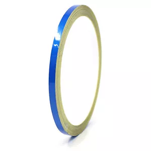 10m Zierstreifen 5mm Reflektierend Blau Motorrad Dekorstreifen Seitenstreifen - Bild 1 von 7