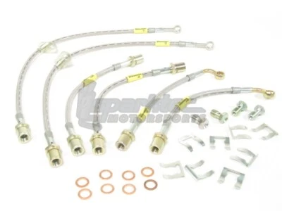 Kit de línea de freno de acero inoxidable Goodridge G-Stop para Subaru Legacy GT 2004-2009 Foto 1 de 4