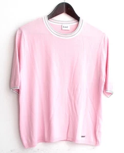 Damen Strick Pullover Kurzarm rosa Gr. 42 v. delMod - Picture 1 of 2