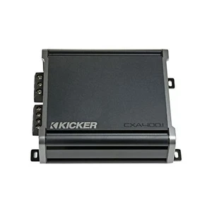 Amplificador de audio para automóvil Kicker 46CXA4001T CXA400.1 400 vatios RMS mono clase D - Imagen 1 de 8