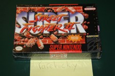Super Street Fighter II (Super Nintendo SNES) NEW SEALED NEAR-MINT, CASE FRESH!