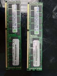 16GB  (2x8GB)  SAMSUNG 8GB 2Rx4 PC3L-10600R  Server RAM - Picture 1 of 2
