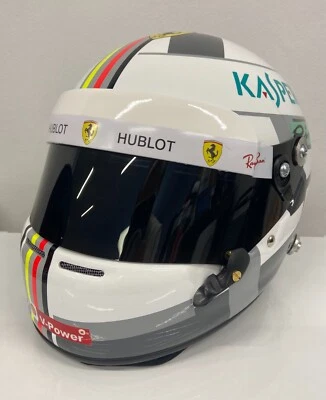 SEBASTIAN VETTEL 2018 MONZA GP HELMET (FULL SIZE - SCALE 1/1) BRAND NEW - Image 1 of 4