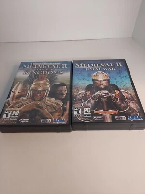 2 PC Games: Medieval II Total War and Medieval II Total War Kingdoms Expansion  - Image 1 of 4