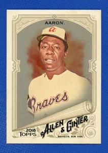 2018 Topps Allen & Ginter Hank Aaron #50 Atlanta Braves - Bild 1 von 2