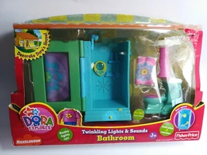 Fisher Price Dora The Explorer funkelnde Lichter & Geräusche Badezimmer Spielset - Bild 1 von 11