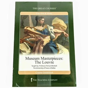 Great Courses Fine Arts & Music Museum Masterpieces The Louvre DVD & Book SEALED - Foto 1 di 3