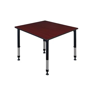 Regency Square Activity Table Height Adjustable Mahogany (TB4848MHAPBK) - Picture 1 of 2