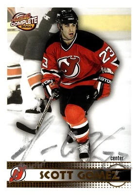Scott Gomez - Signed 2002-03 Pacific Complete Card #87 - Image 1 of 2