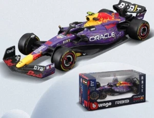 Bburago 1:43 F1 2023 RB19 Las Vegas Sergio Checo Perez #11 Model CAR NEW IN BOX - Picture 1 of 3