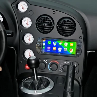 For 2004-2010 Dodge Viper 6.86" Car Stereo Android13 Carplay Radio GPS Navi Wifi - Image 1 of 4