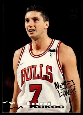 1993-94 Topps Stadium Club #275 Toni Kukoc Rookie Chicago Bulls - Image 1 of 2