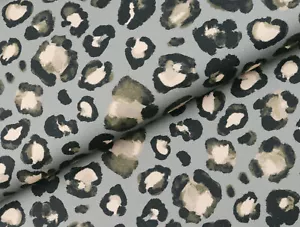 CANVAS Stoff Meterware Dekostoff Leopardenprint SALBEI GRÜN EUR 16,98/m - Bild 1 von 3