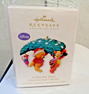 Hallmark Club Ornament A Tree for Three Winnie the Pooh 2010 MINT in Box - Bild 1 von 3
