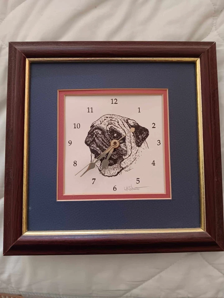 PUG CLOCK - Image 1 of 1