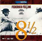 "8 1/2" (Marcello Mastroianni, Claudia Cardinale, Fellini) ,R2 DVD only Italian