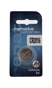 Renata CR2016 lithium battery, 3 V - Picture 1 of 1