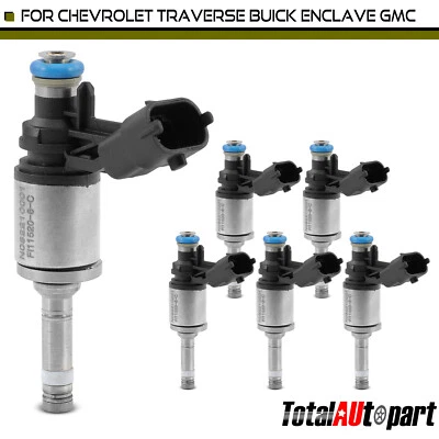 6x Inyector de combustible para Chevrolet Traverse 2012-2017 GMC Acadia Buick Enclave 3,6 L Foto 1 de 4