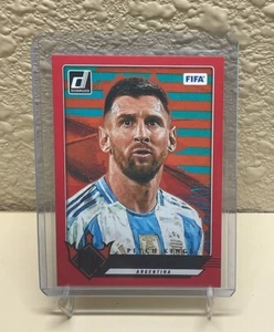 Lionel Messi 2024-25 Donruss Pitch Kings Red Insert Card #10 - Picture 1 of 2