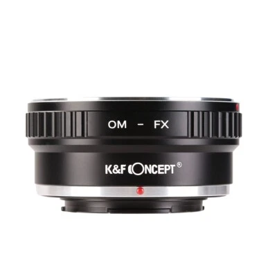 K&F Concept Adapter for Olymous OM Mount Lens to Fujifilm  X-E3 X-M1 X-Pro1 - Image 1 of 4