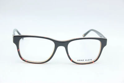 Anne Klein Ak 5049 Black Tortoise (001) Rectangle Eyeglasses Frames 52-18-135 - Image 1 of 4
