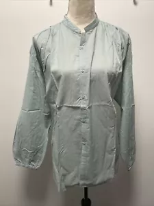 Textil Elizabeth and James Damen XL übergroßes Button Down Murphy Shirt NEU - Bild 1 von 17